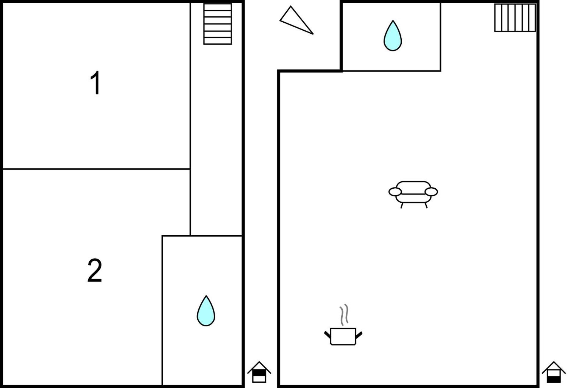 2 Bedroom Awesome Apartment In 普罗明 外观 照片